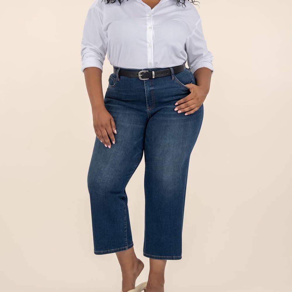 Kut from the Kloth “Jean” Wide-Leg Jeans